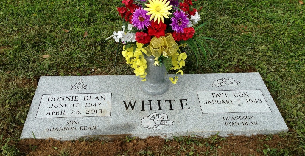 Headstone Flower Arrangement Wildomar CA 92595